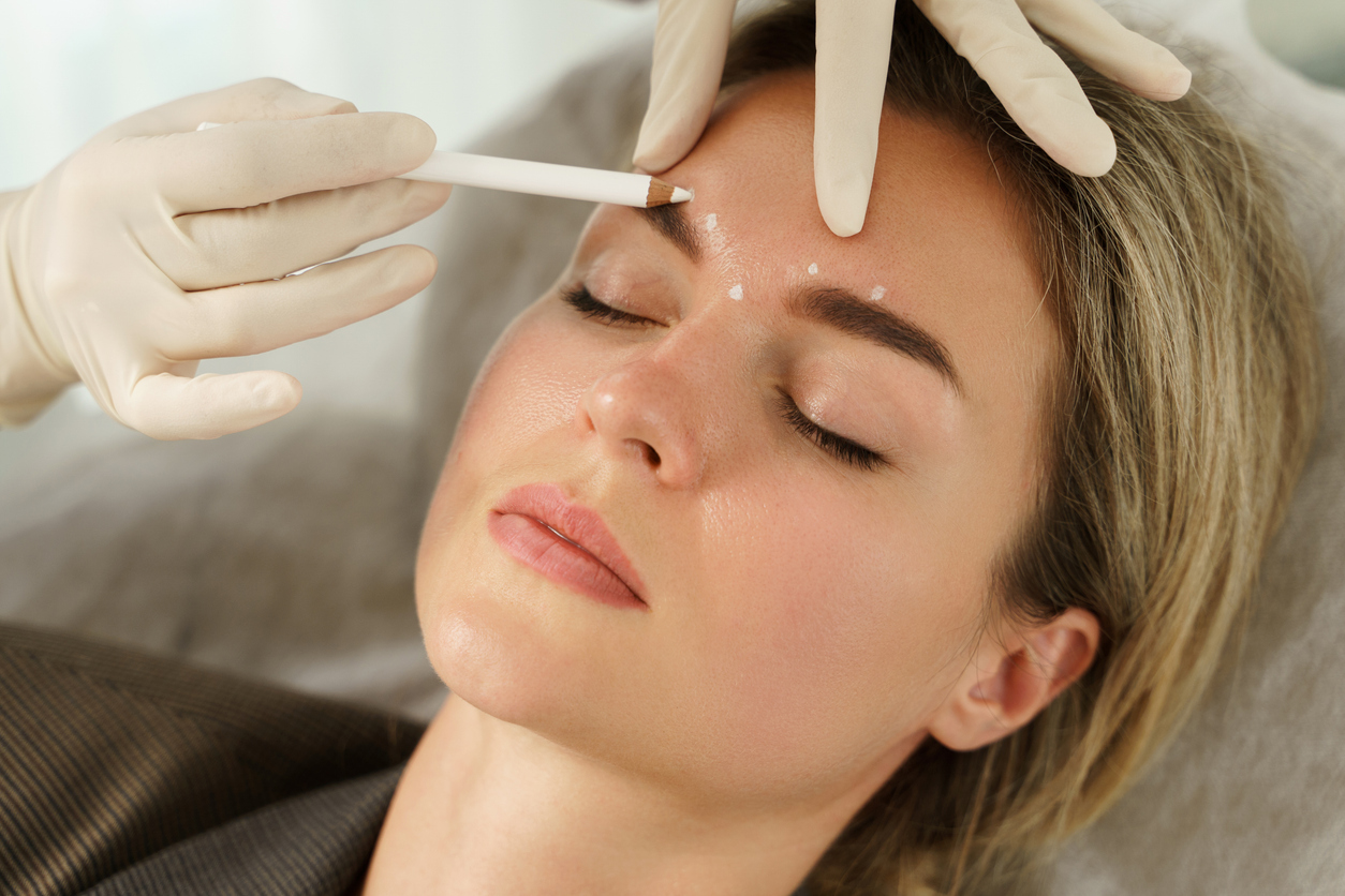 Detaillierte Informationen Botox Zornesfalte Zornesfalten 